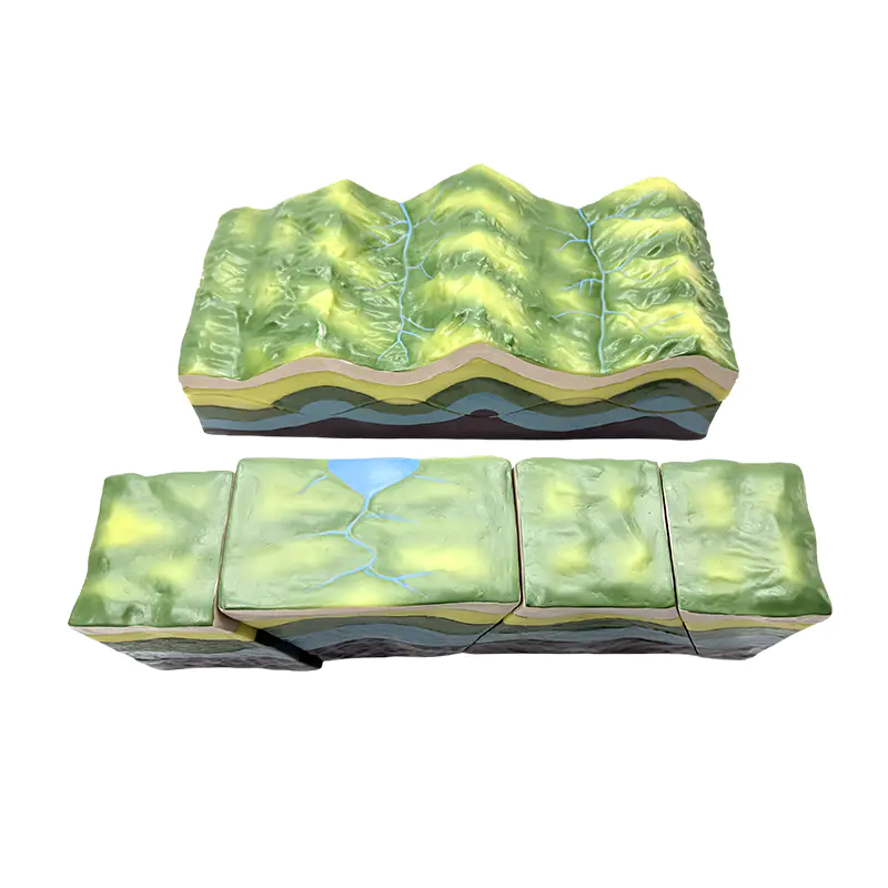 Custom Model for geological teaching instrument model fault fold ...